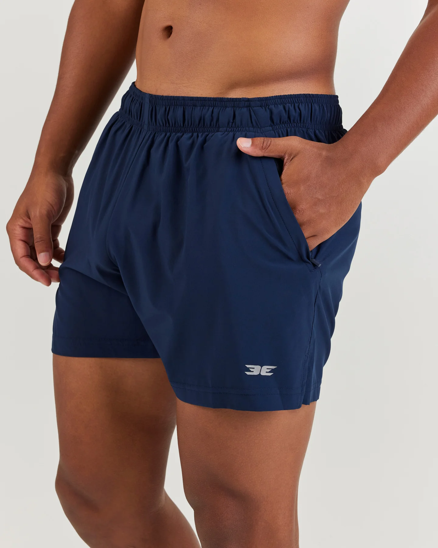 4" Elite Aero Shorts - Navy - Image 4