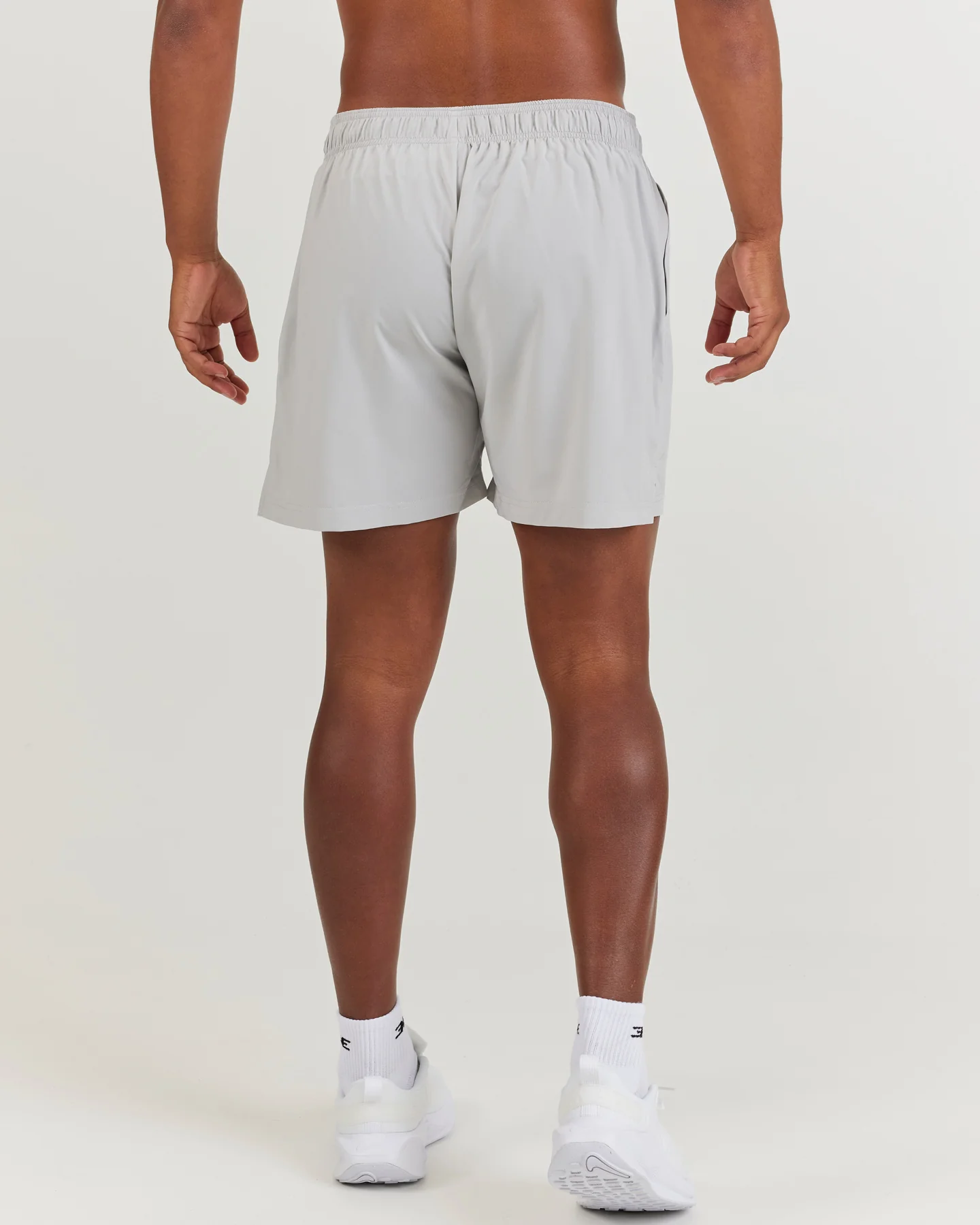 5" Elite Aero Shorts - Light Grey - Image 2