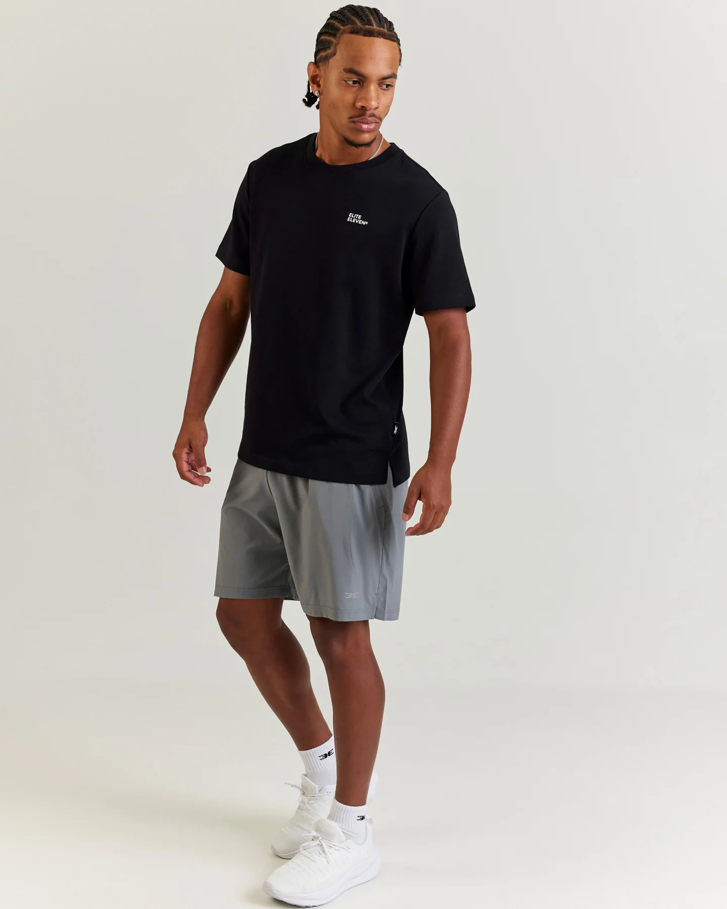 7" Elite Aero Shorts - Grey - Image 6