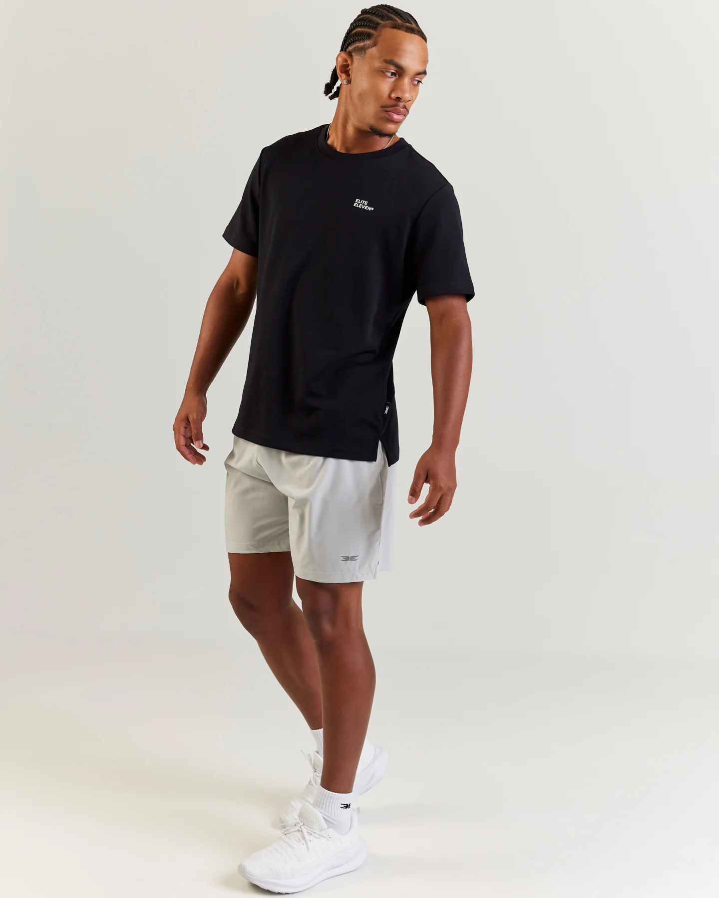 7" Elite Aero Shorts - Light Grey - Image 6