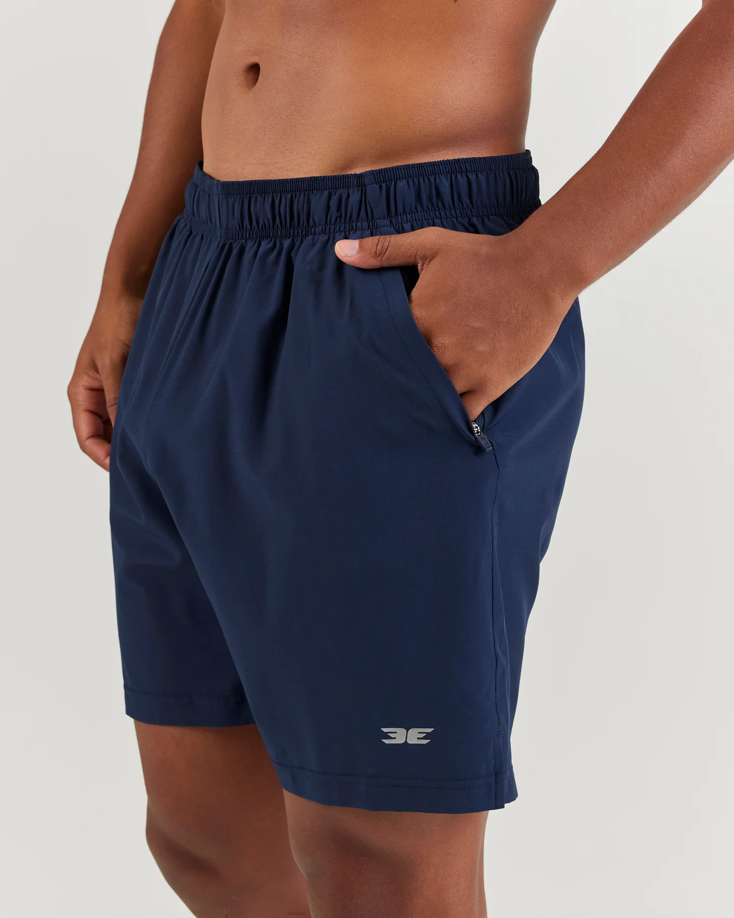7" Elite Aero Shorts - Navy - Image 4