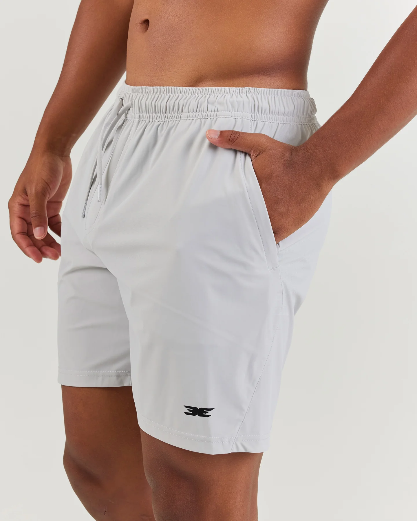 7" ProLite Shorts - Light Grey - Image 4