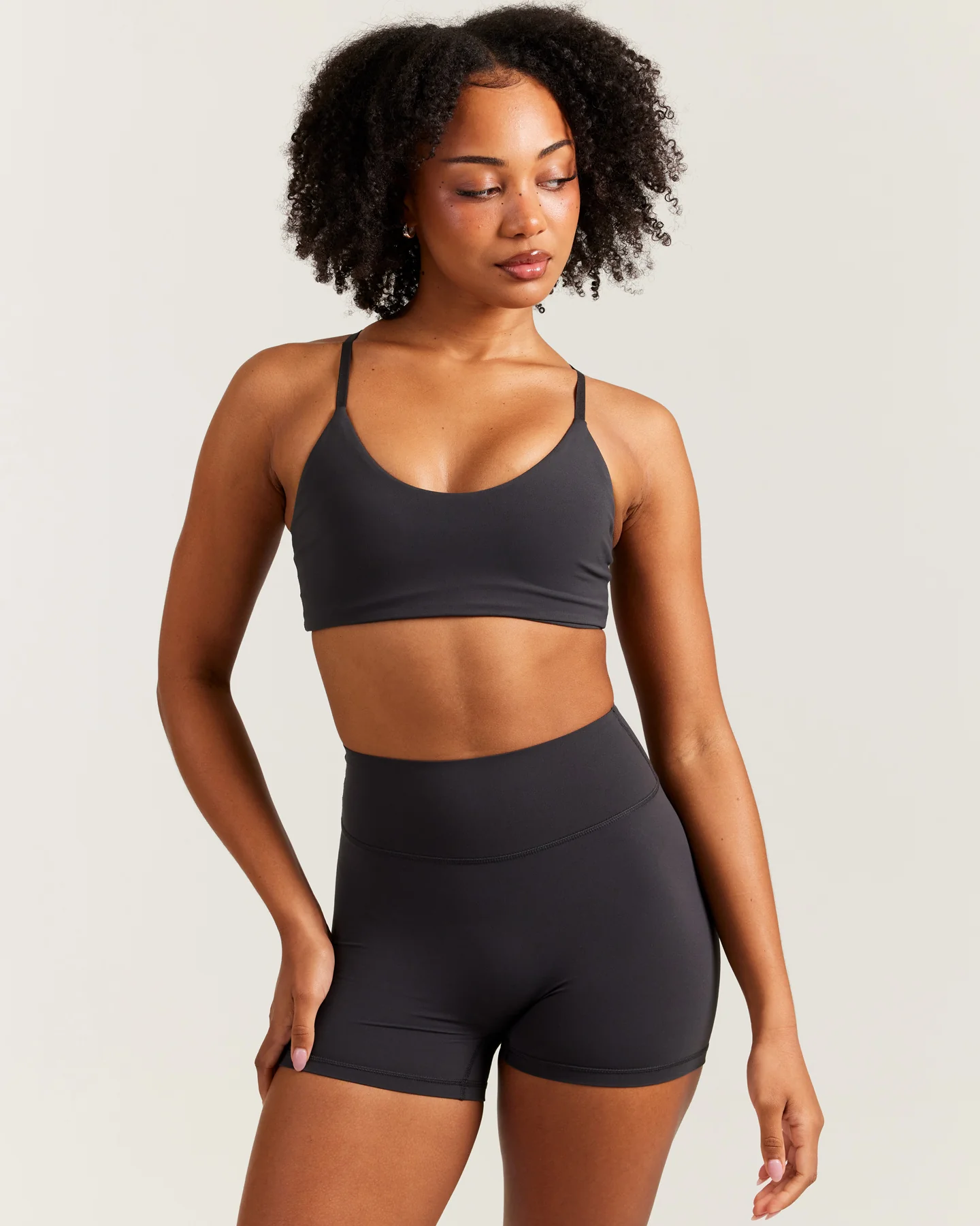 Airey Micro Bra - Charcoal