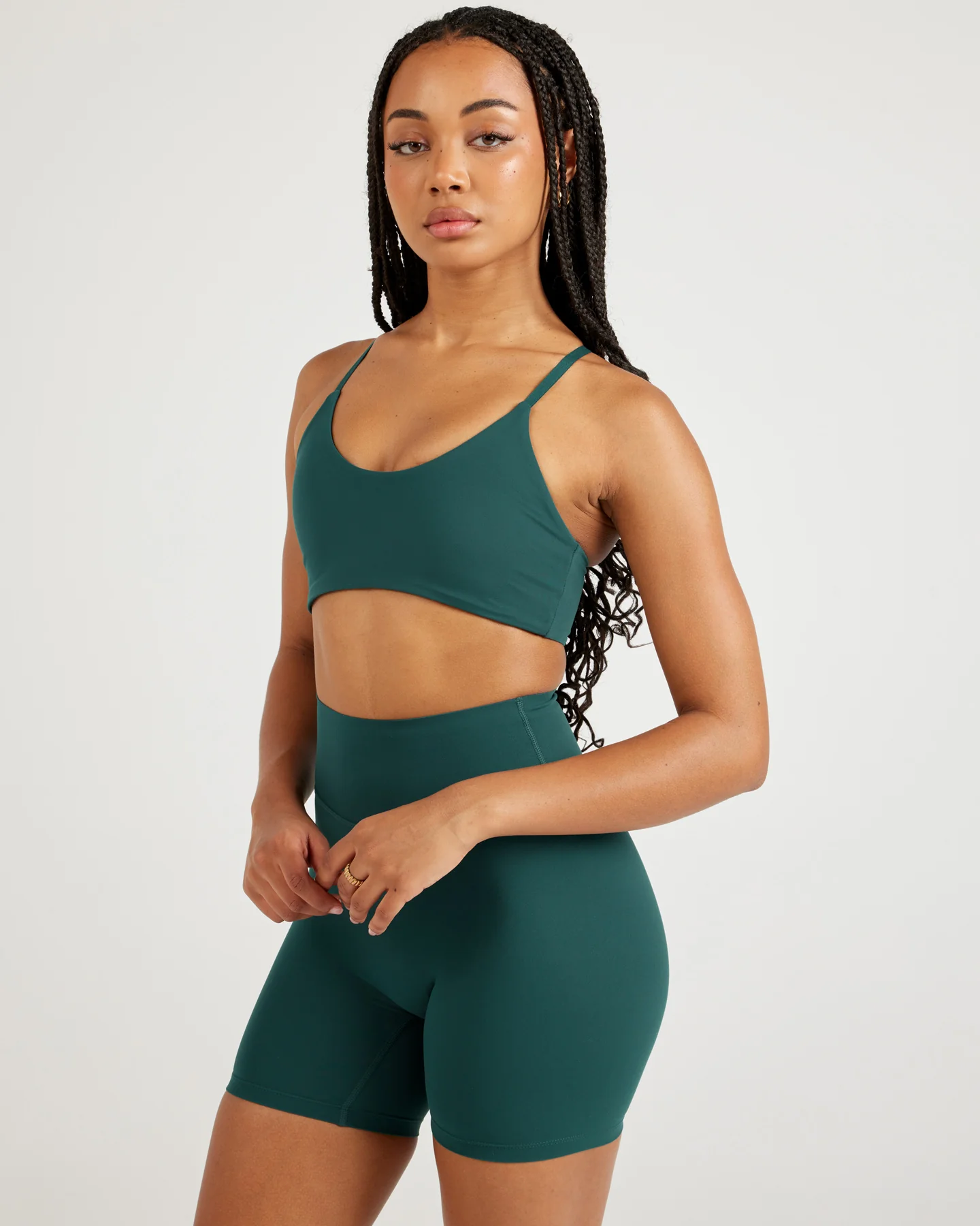 Airey Micro Bra - Emerald Green - Image 3