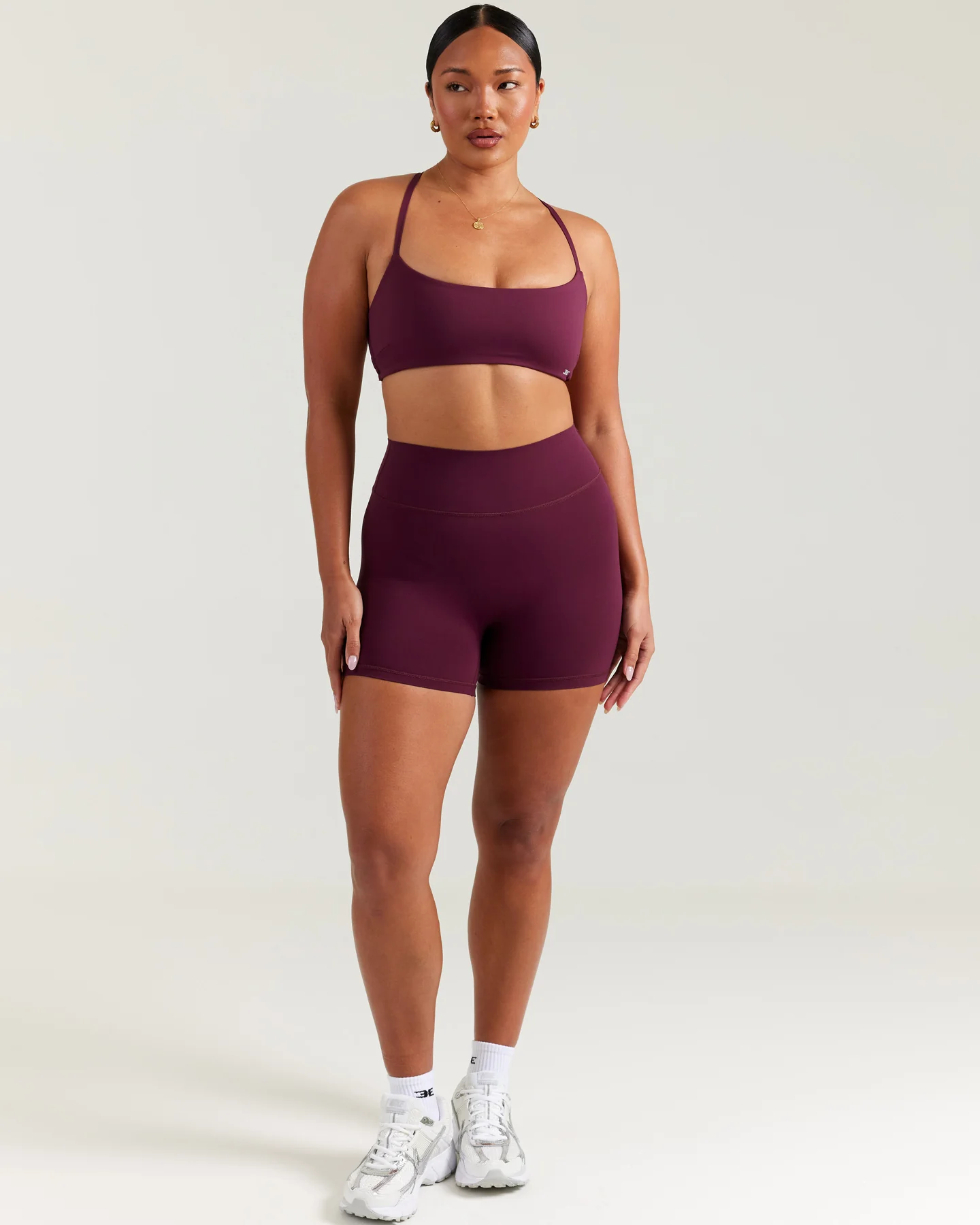 Airey Mini Shorts - Cherry Cola - Image 7