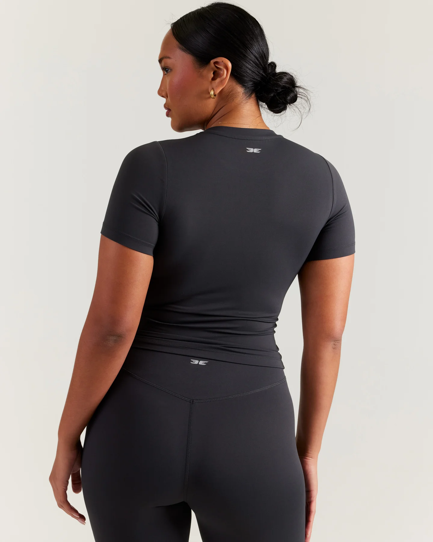 Airey Tee - Charcoal - Image 6