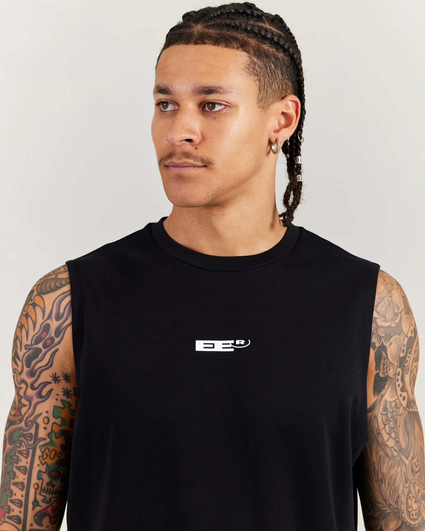 Arc Men's Tank - Black - Image 4