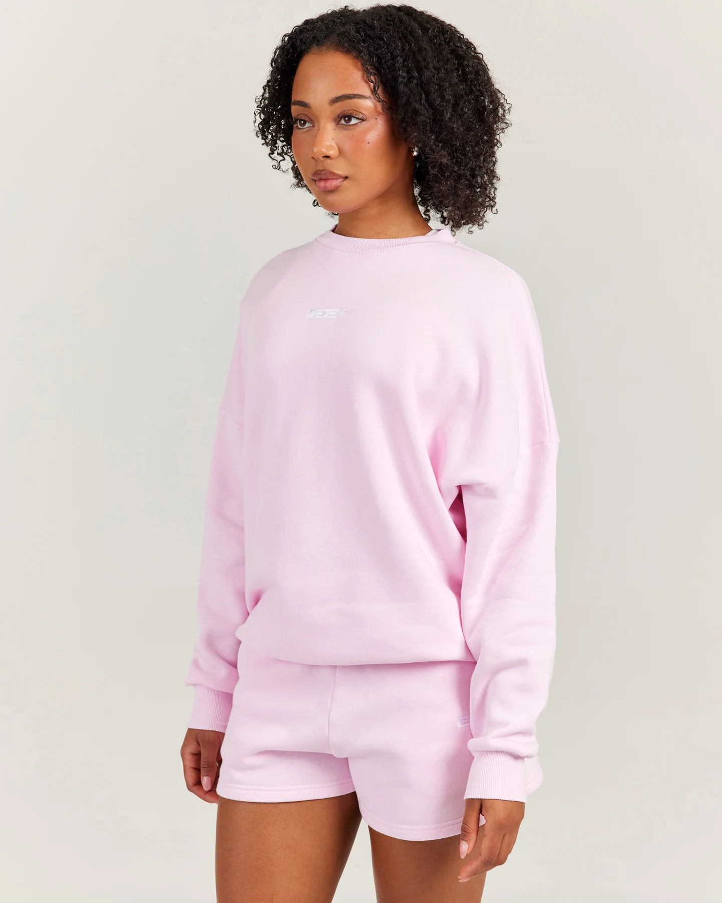 Arc Unisex Crewneck - Soft Pink - Image 4