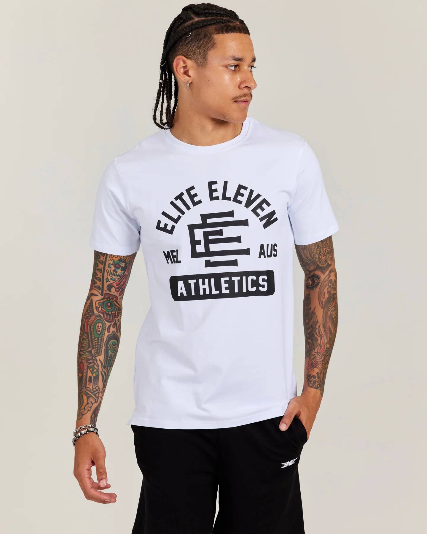 Athletic Dept. Tee - White - Image 4