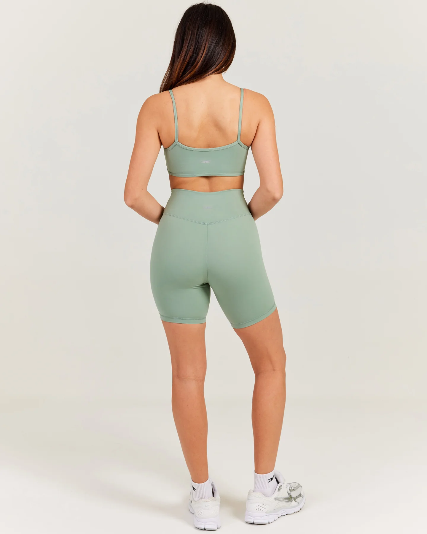 Aura Cross Over Shorts - Dusty Sage - Image 6