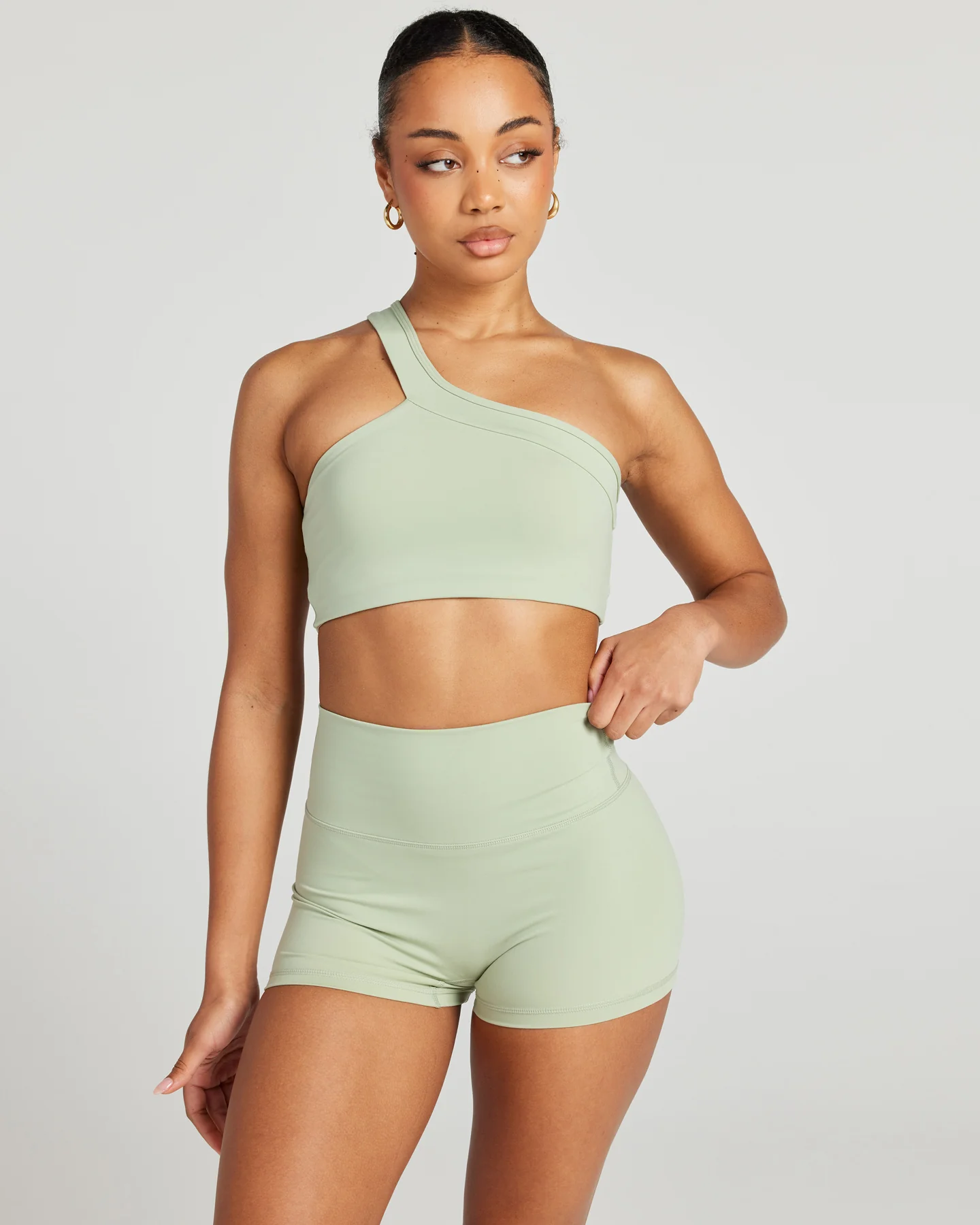 Aura Move Bra - Light Sage - Image 4