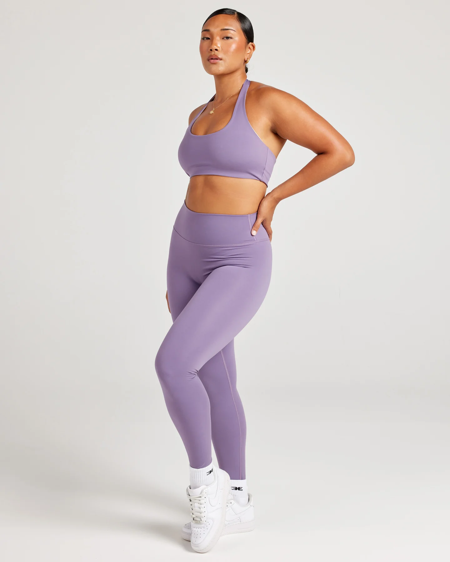 Aura SF Leggings - Grape - Image 5