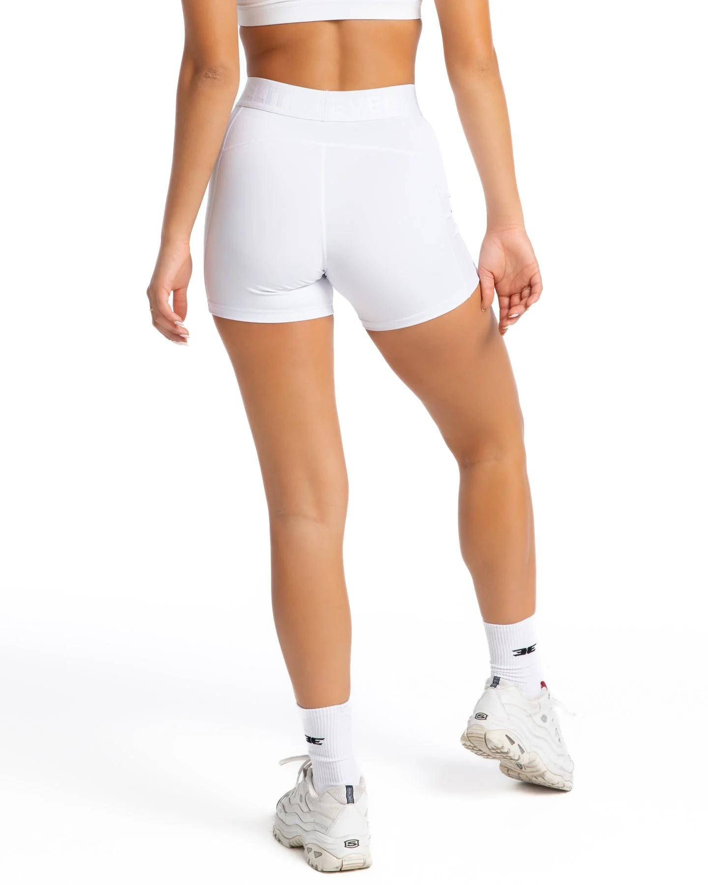 Baseline Shorts - White - Image 3