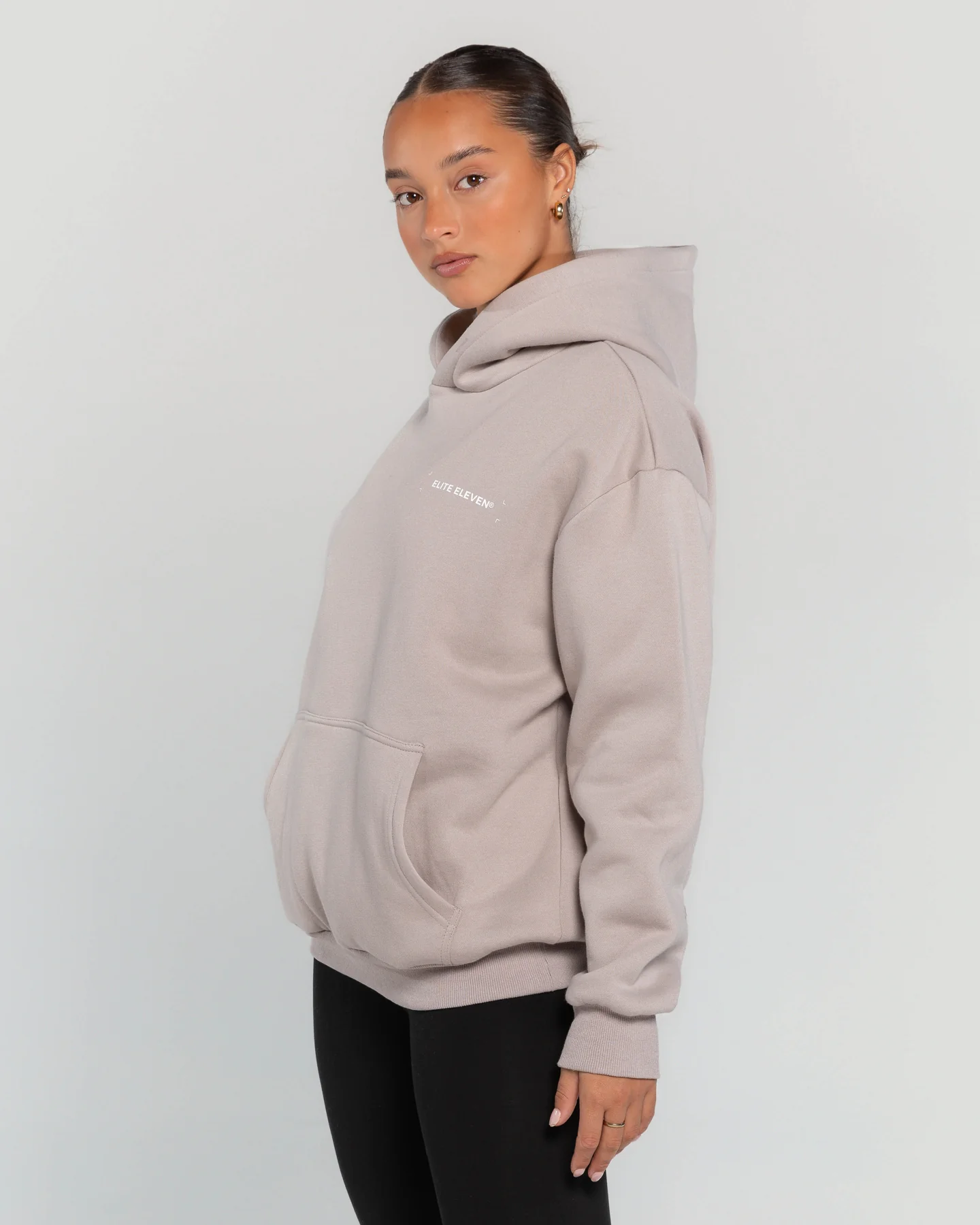Capital Hoodie - Taupe - Image 5