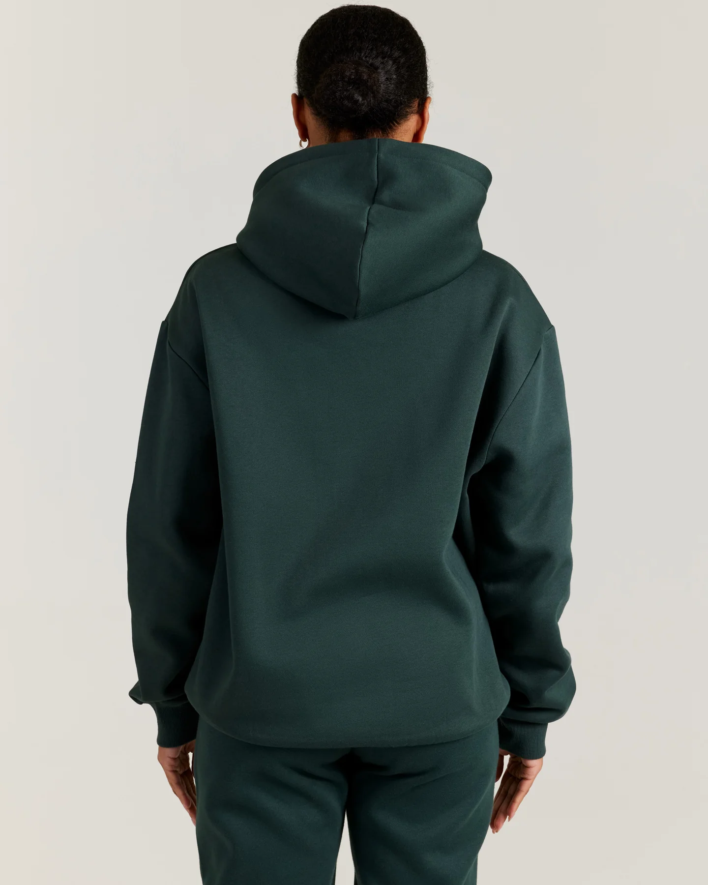 Classic Hoodie - Dark Green - Image 6