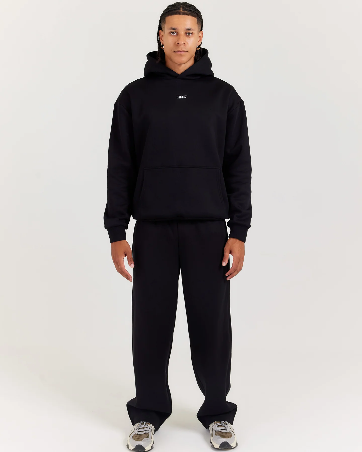 Classic Straight Leg Pants - Black - Image 8