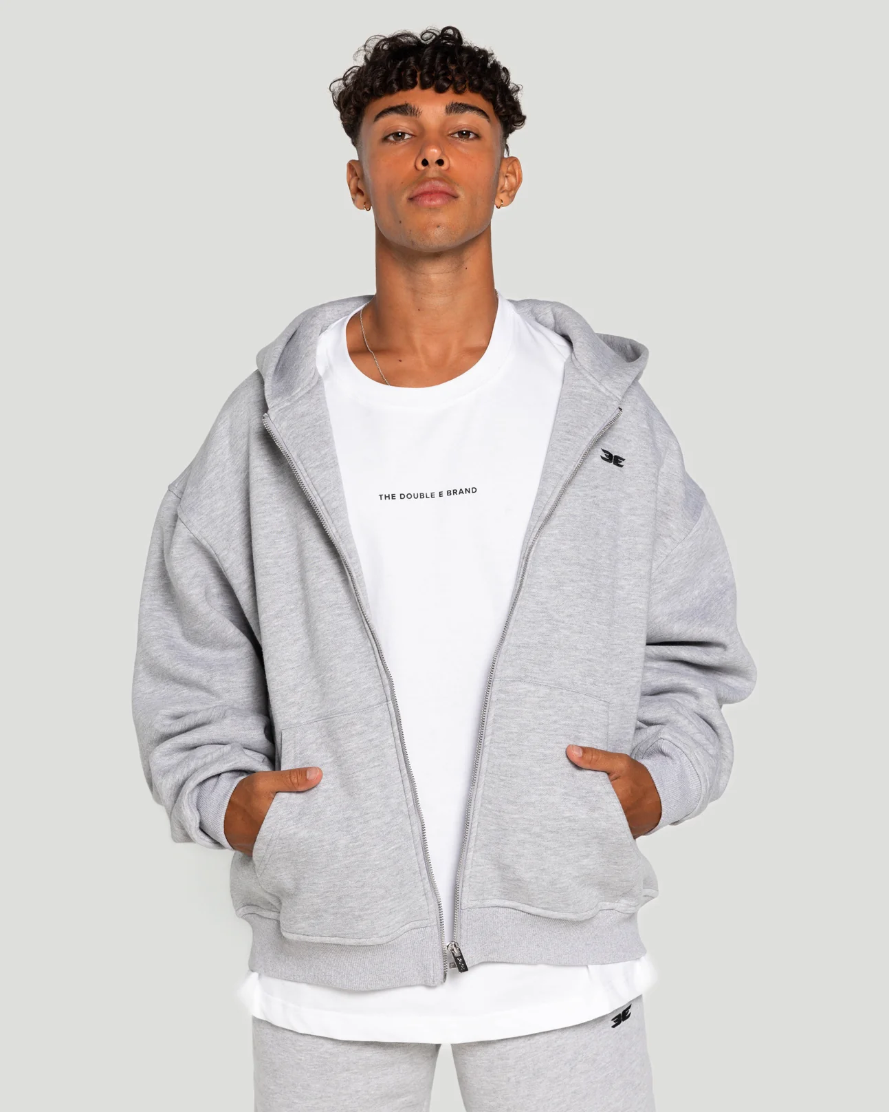 Classic Zip Through - Grey - Image 4