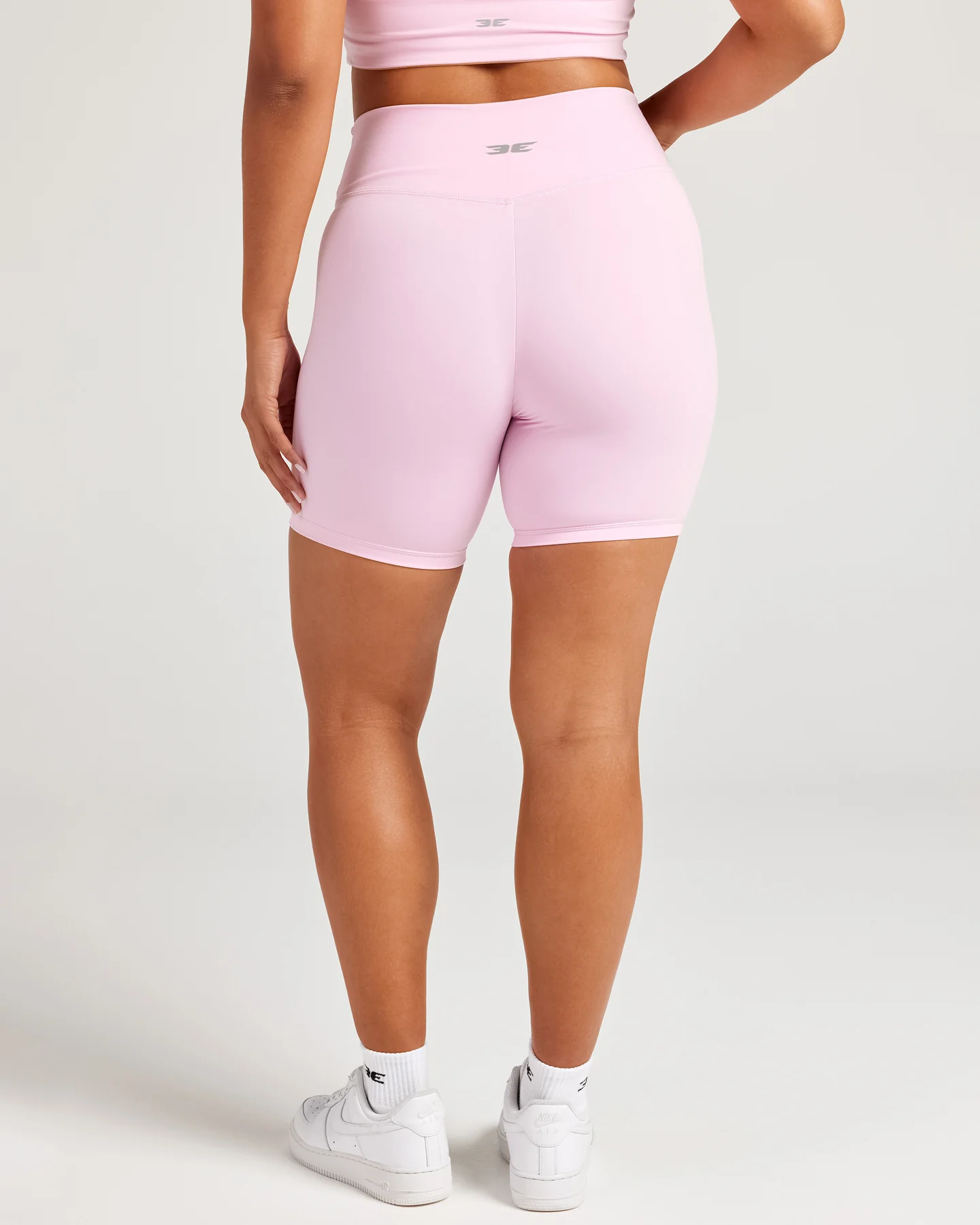 Cross Over Shorts - Candy Pink - Image 3