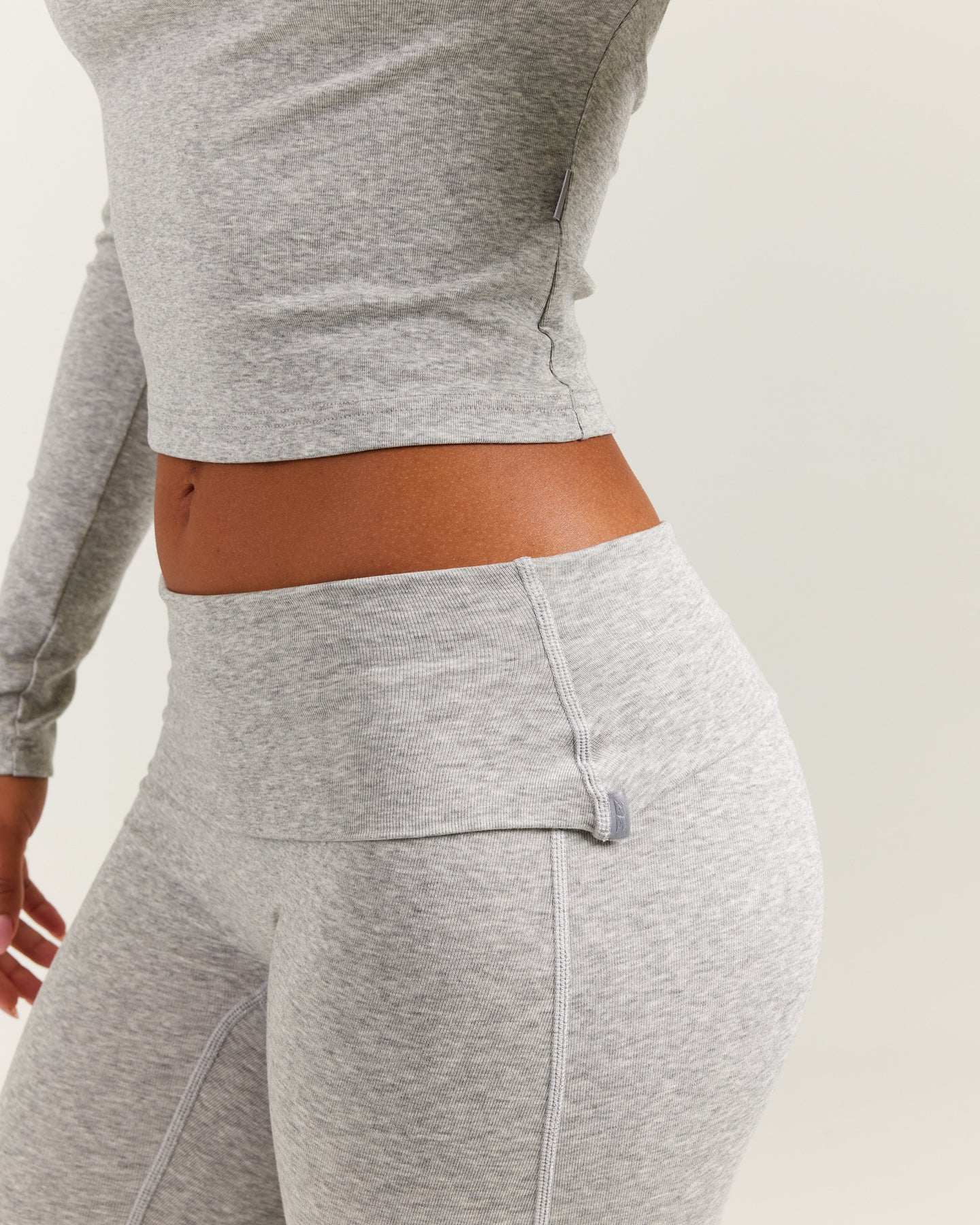 EE Lounge Fold Over Flares - Heather Grey - Image 4