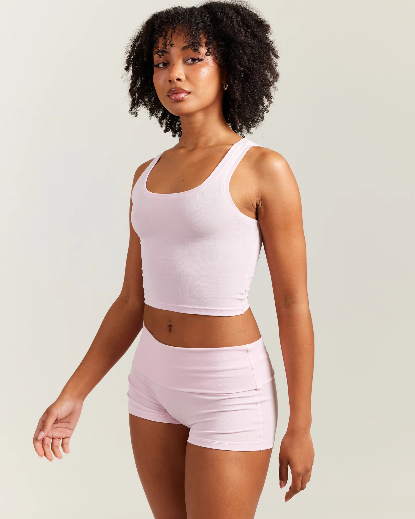 EE Lounge Singlet - Baby Pink - Image 3