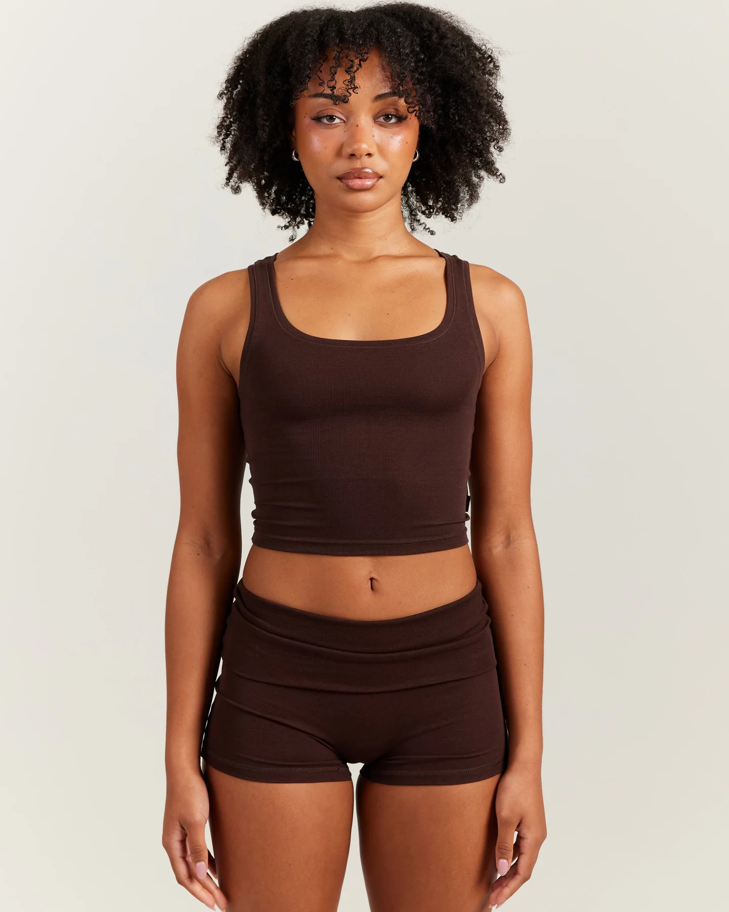 EE Lounge Singlet - Espresso