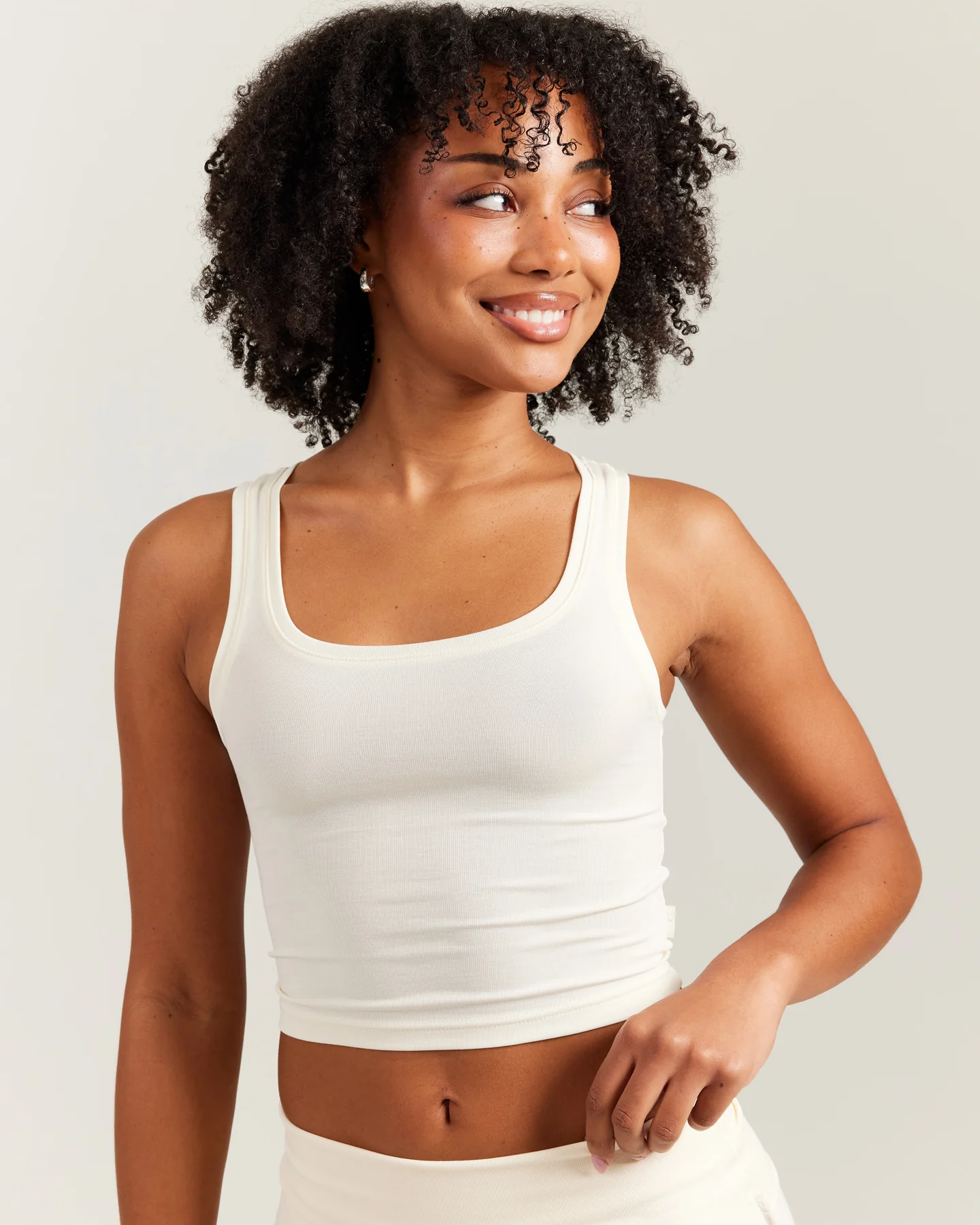 EE Lounge Singlet - Vanilla - Image 4