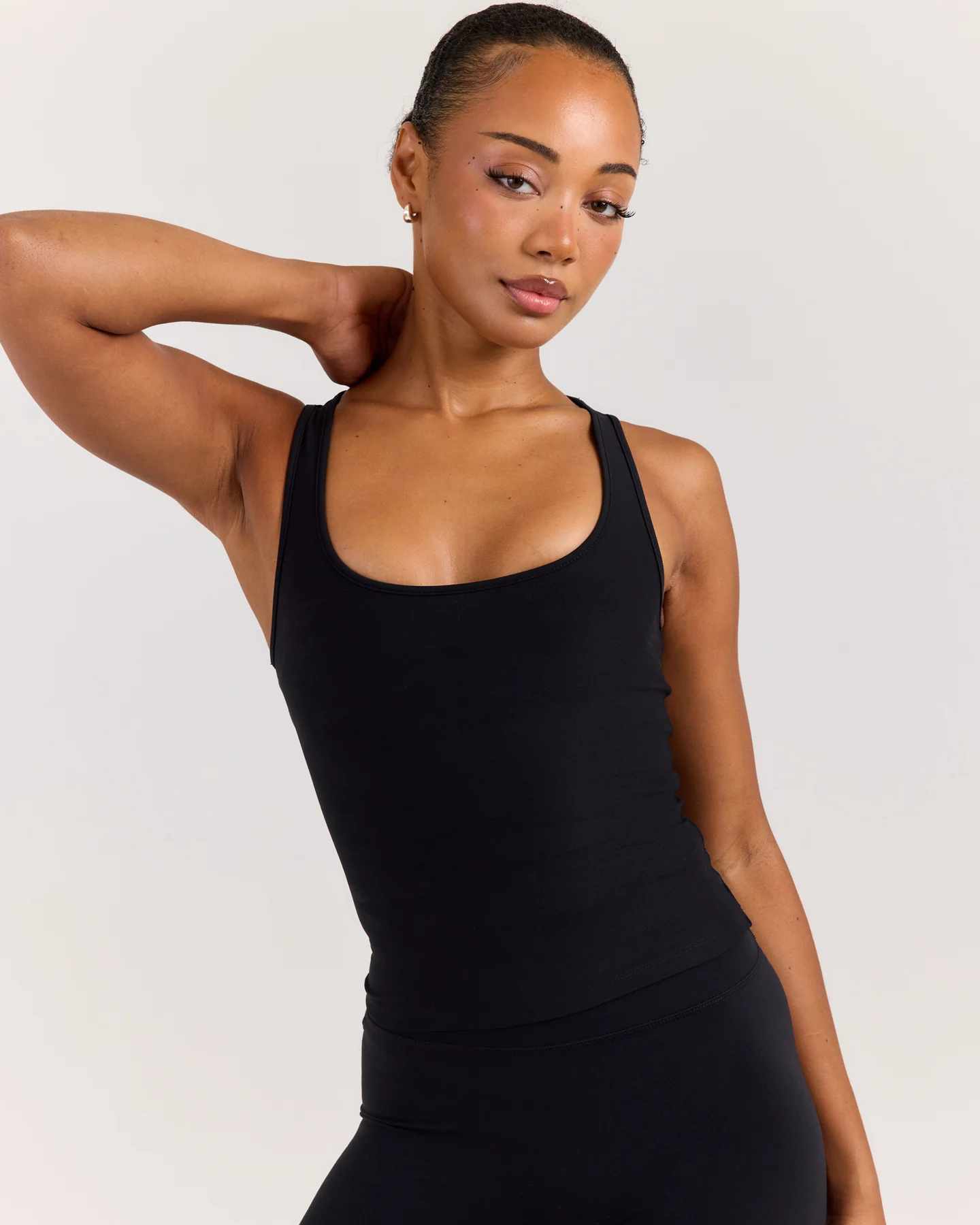 EE Scoop Tank - Black - Image 4