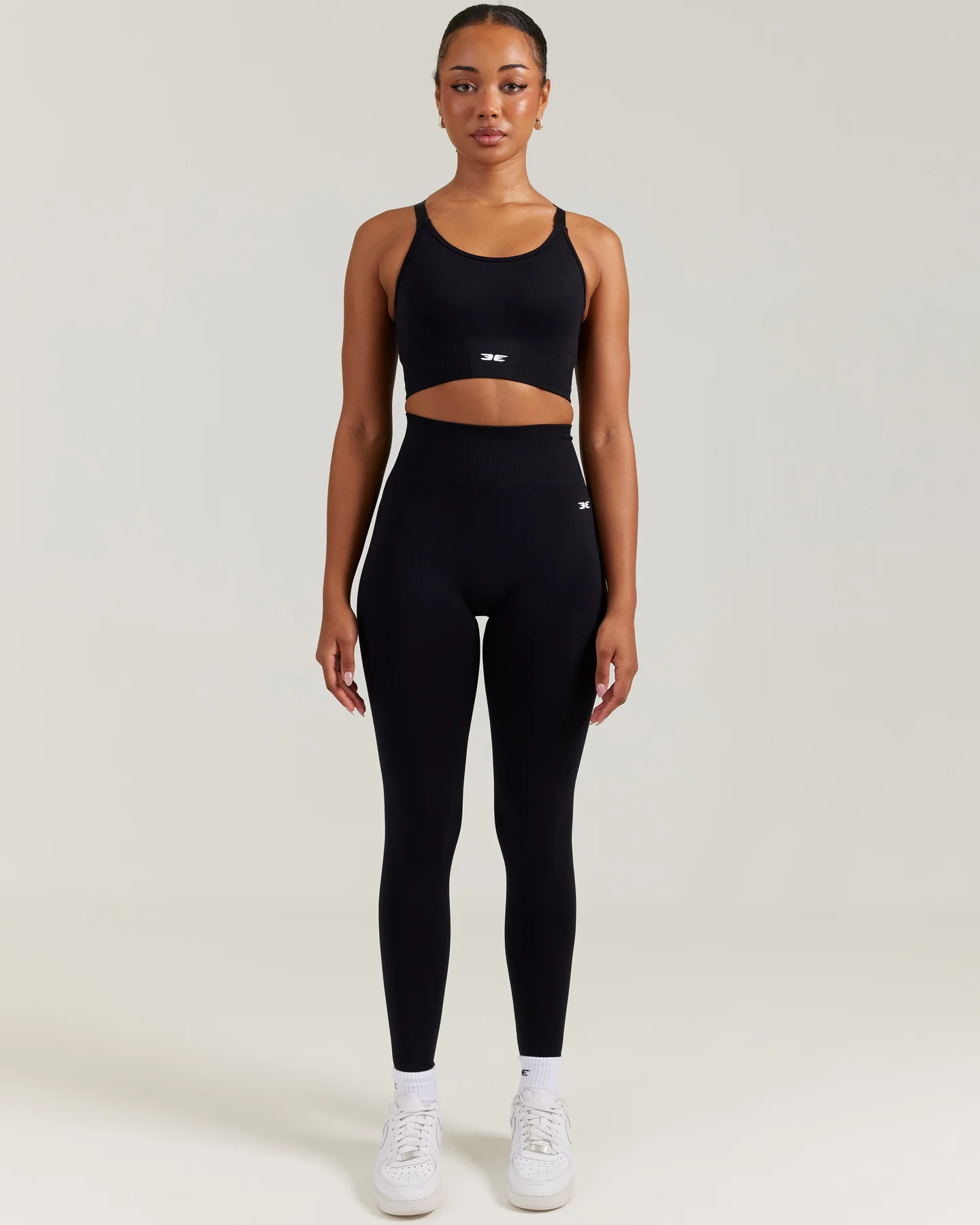 Elite Seamless Leggings - Black - Image 4