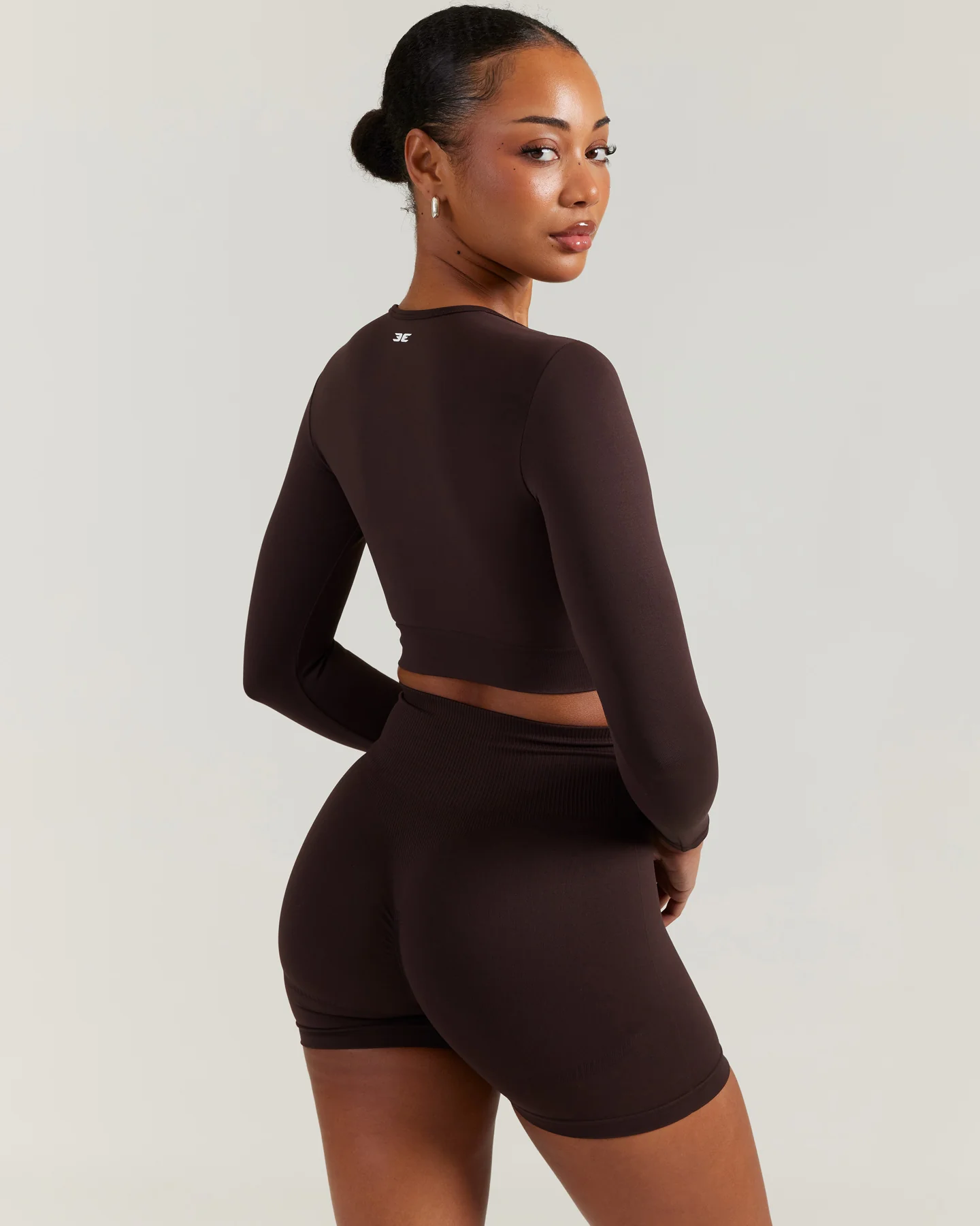 Elite Seamless Long Sleeve - Espresso - Image 2