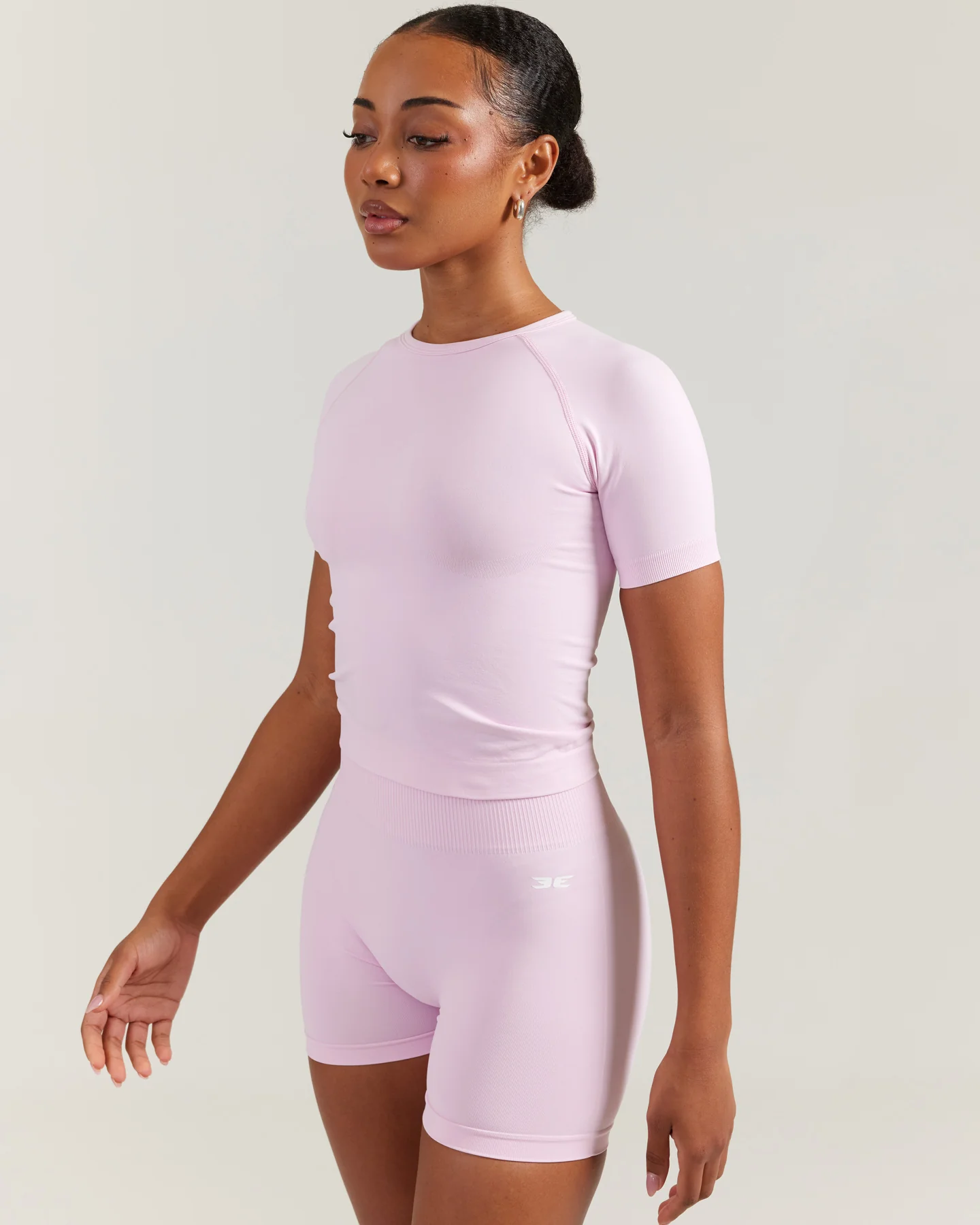 Elite Seamless Tee - Baby Pink - Image 3