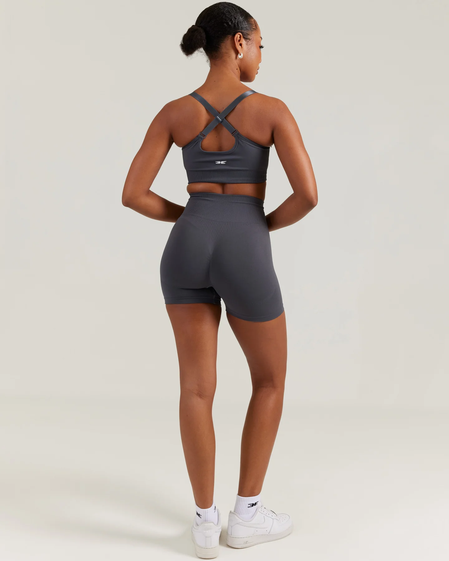 Elite Seamless Shorts - Grey - Image 6