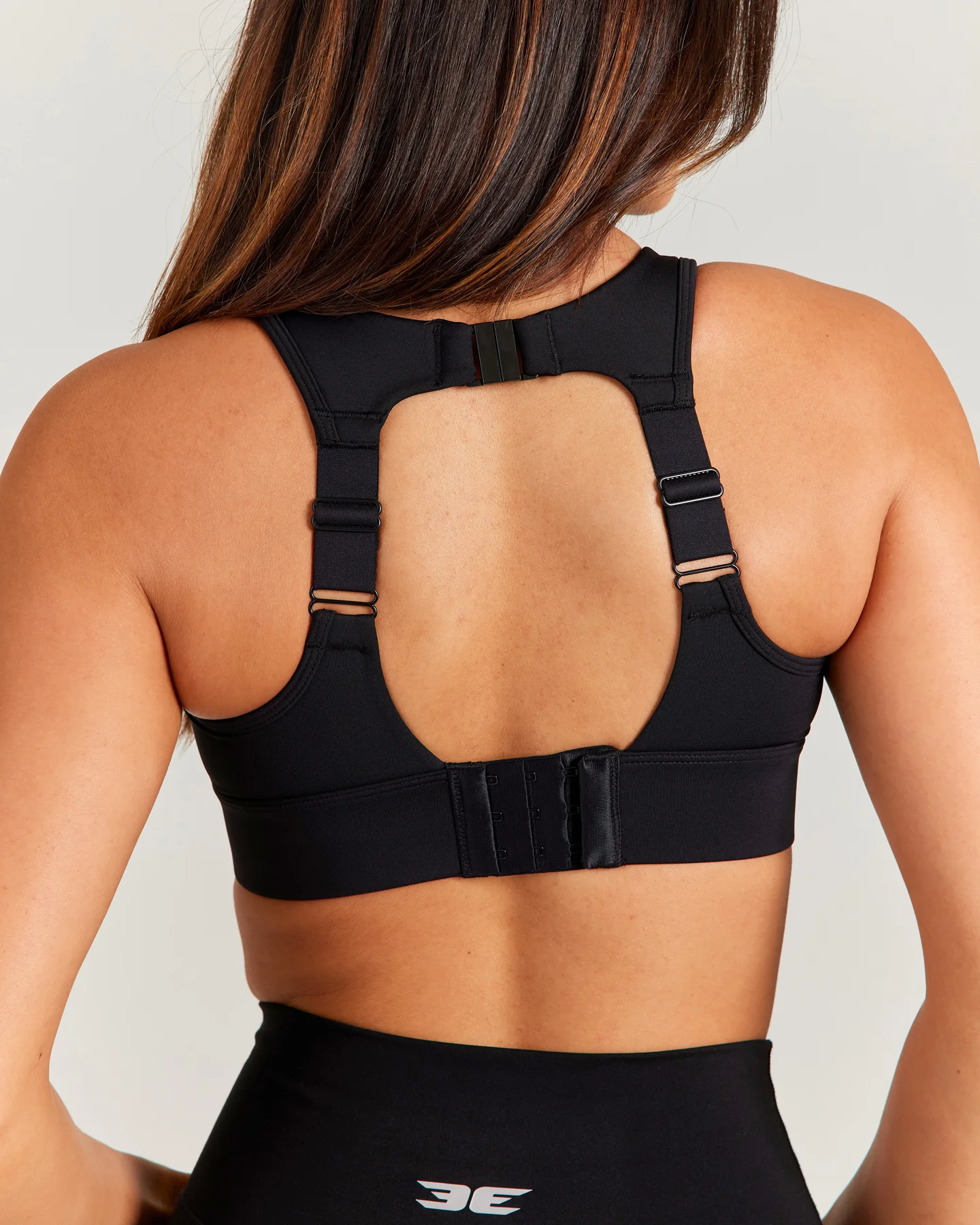 High Support Performance Bra - Black - Image 5