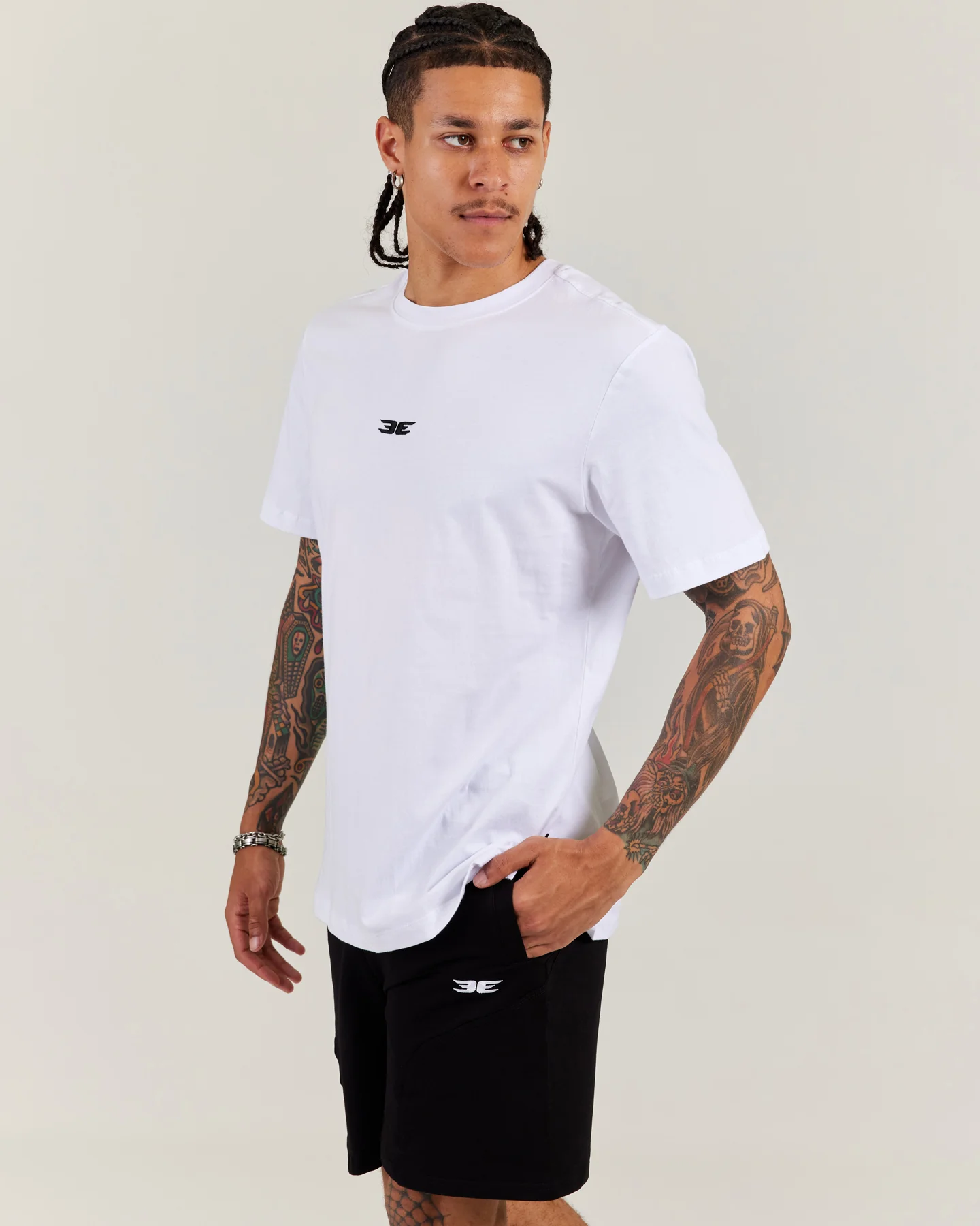 Men's Classic Lite Tee - White - Image 3