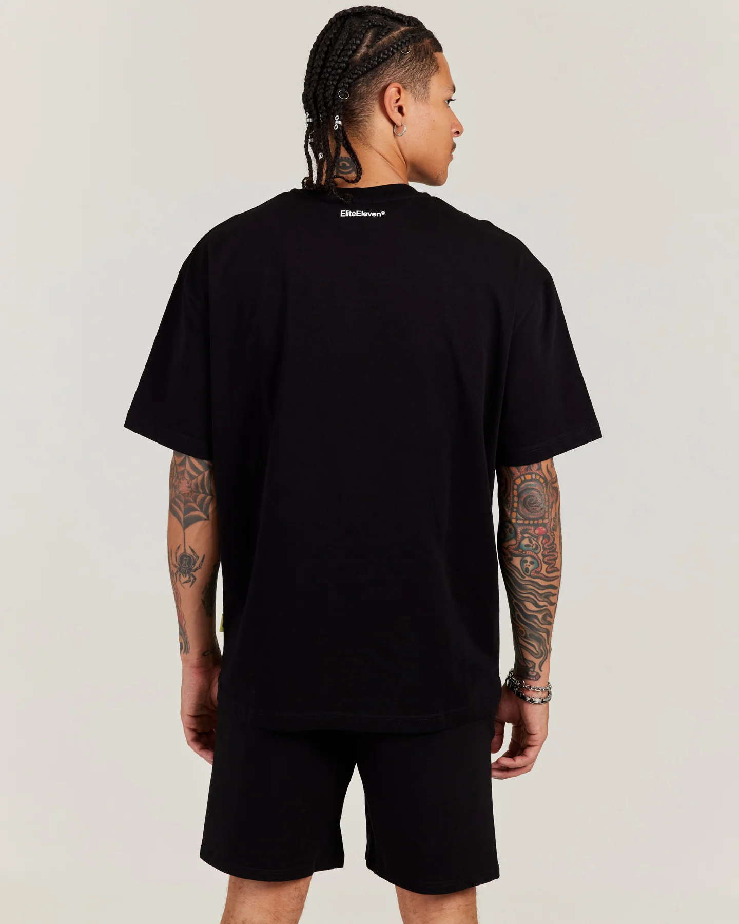 Men's Oversized Clubhouse Tee - Black - Image 2