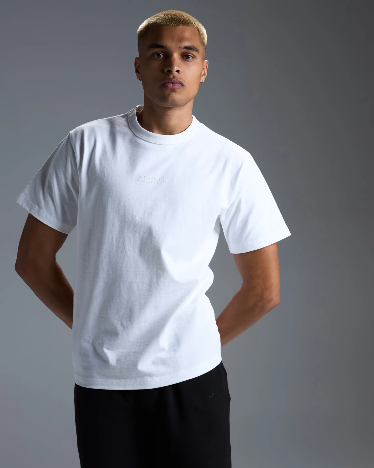 Men's Premium Cotton Boxy Tee - White - Image 3