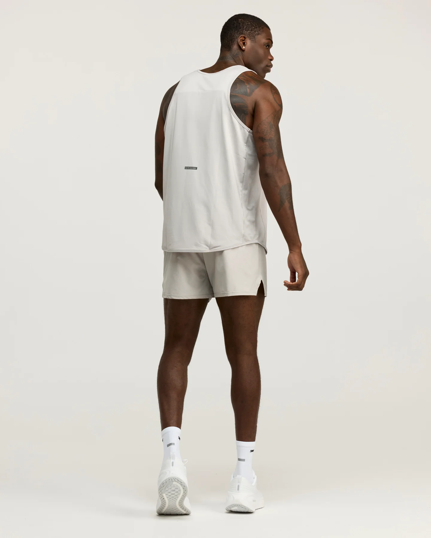 Men's ProSport Singlet - Stone Grey - Image 3