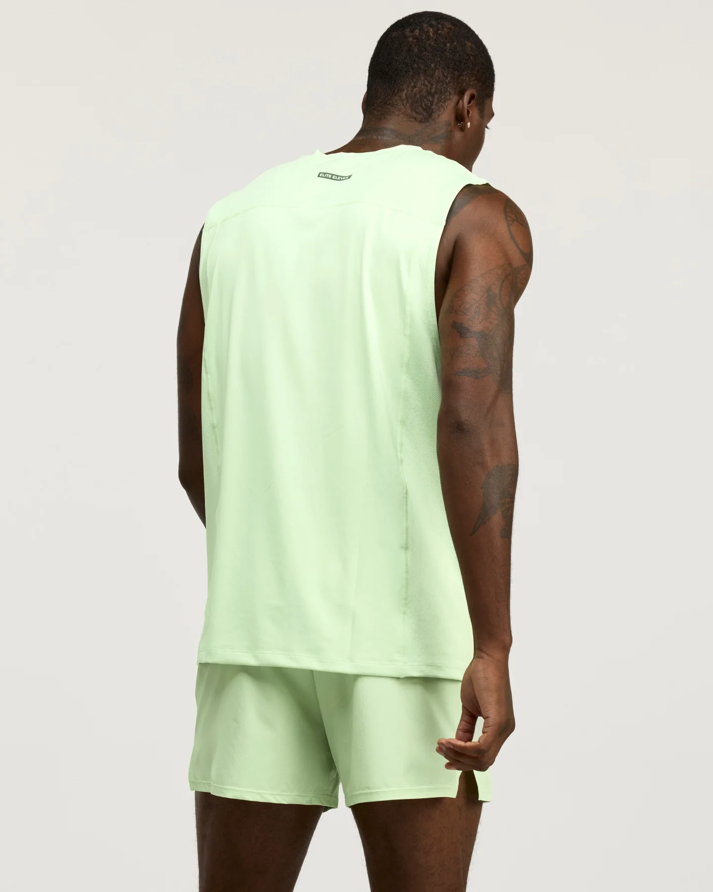 Men's ProSport Tank - Lime - Image 2