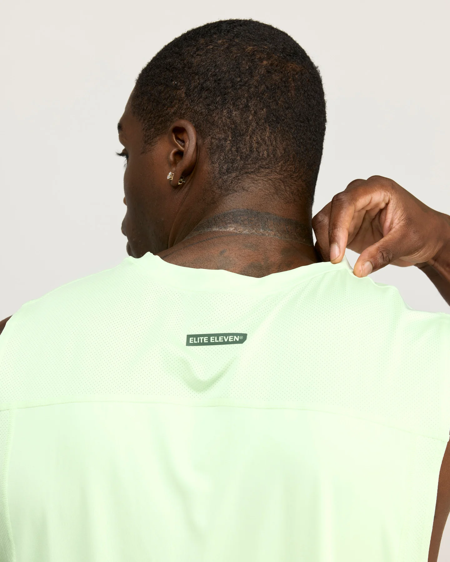 Men's ProSport Tank - Lime - Image 4