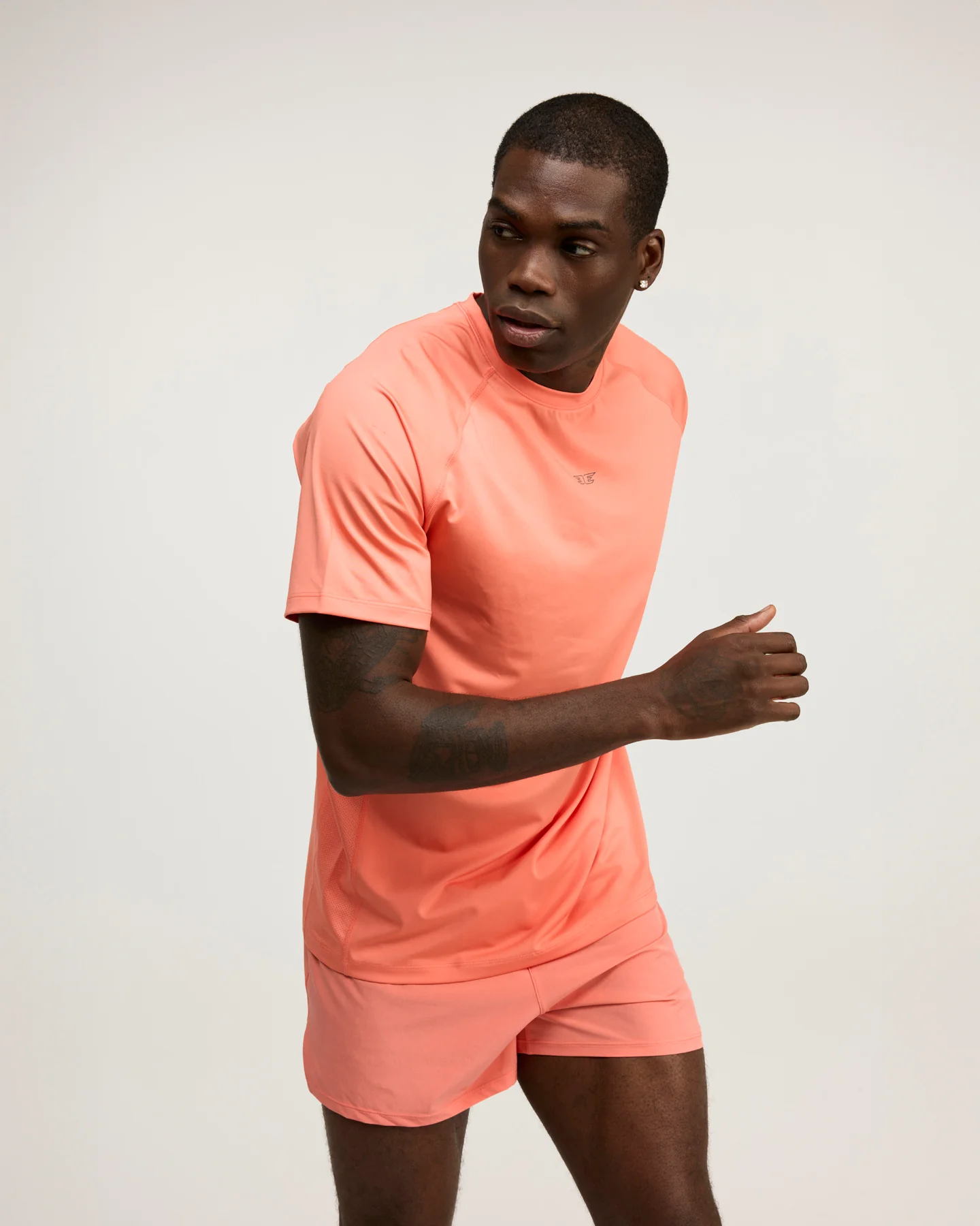 Men's ProSport Tee - Coral - Image 3