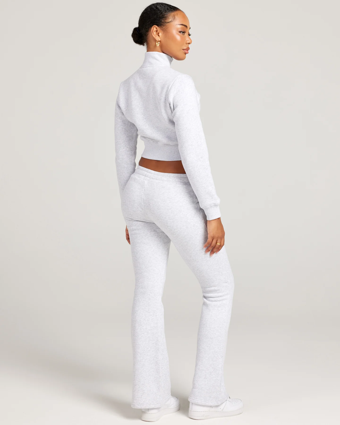 Omni Flare Trackpants - Grey Marle - Image 6