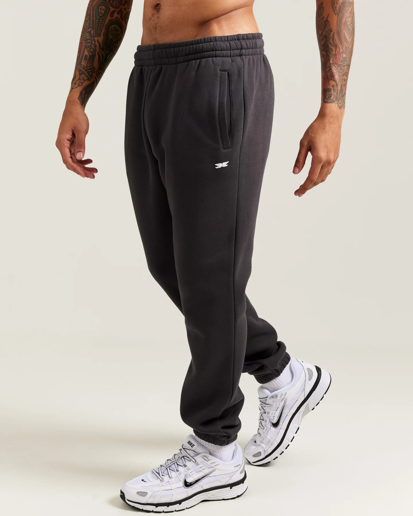 Omni Jogger - Charcoal/White - Image 2