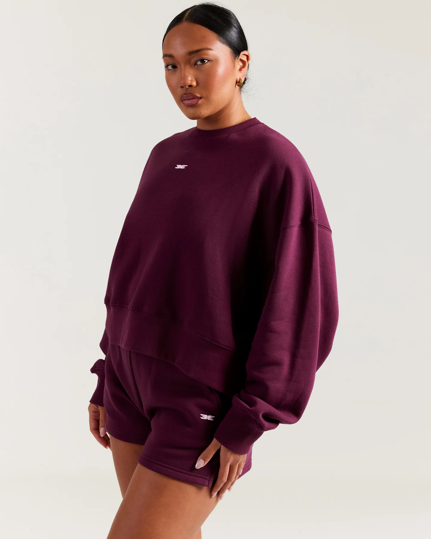 Omni Relaxed Crewneck - Cherry Cola - Image 3