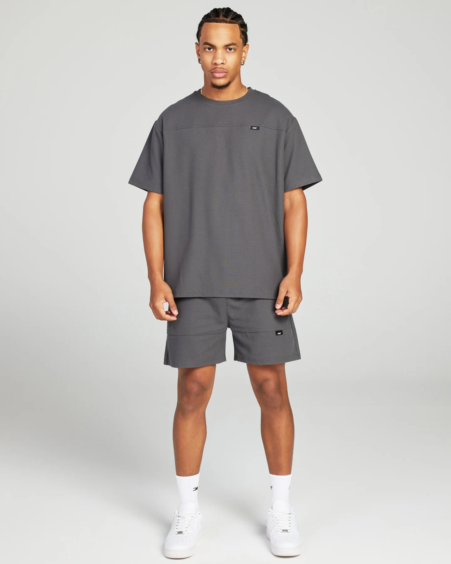 Signal Waffle Tee - Slate - Image 4