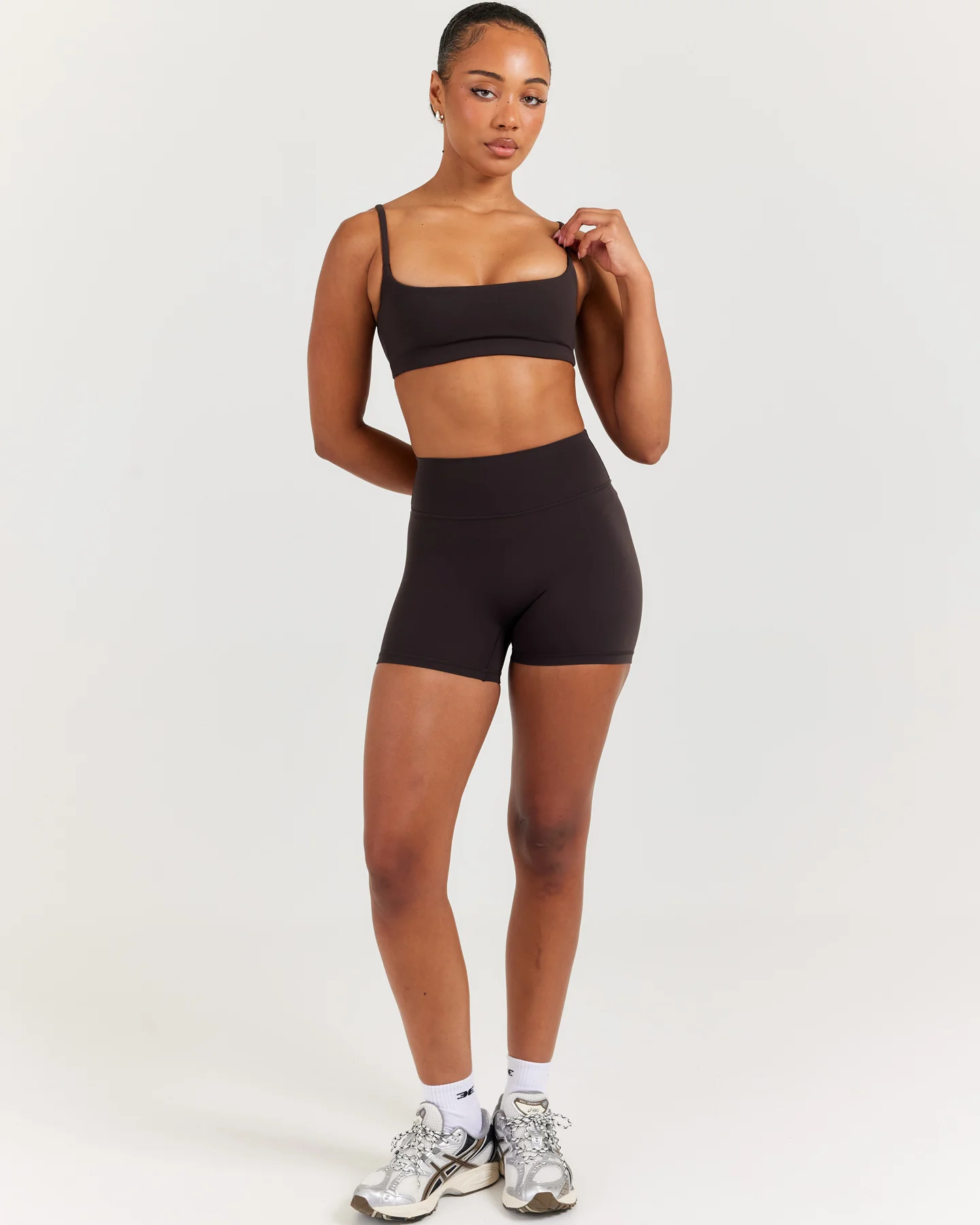 Soléa Mini Shorts - Coffee Bean - Image 4