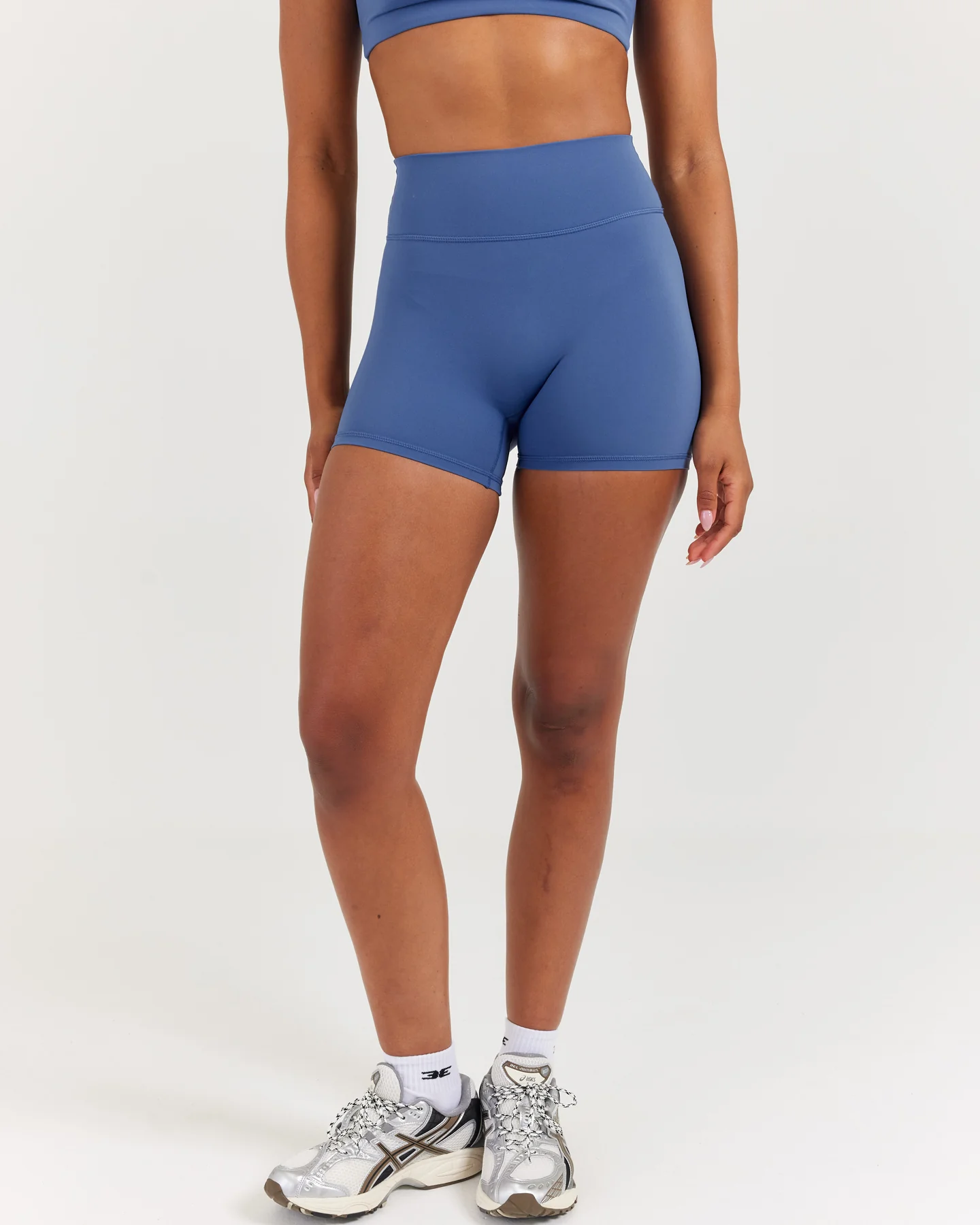 Soléa Mini Shorts - Mid Blue