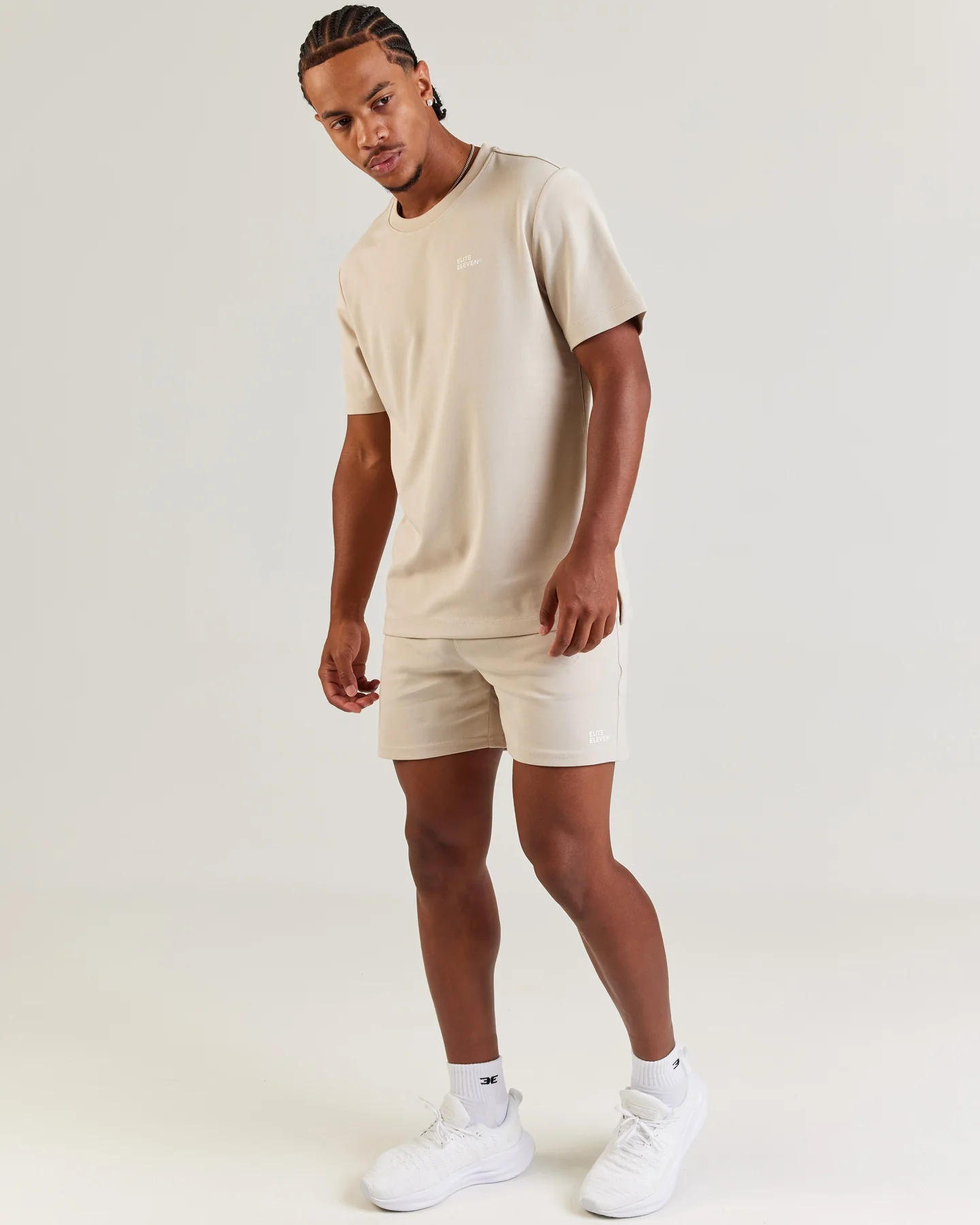 VersaFit Shorts - Light Taupe - Image 6