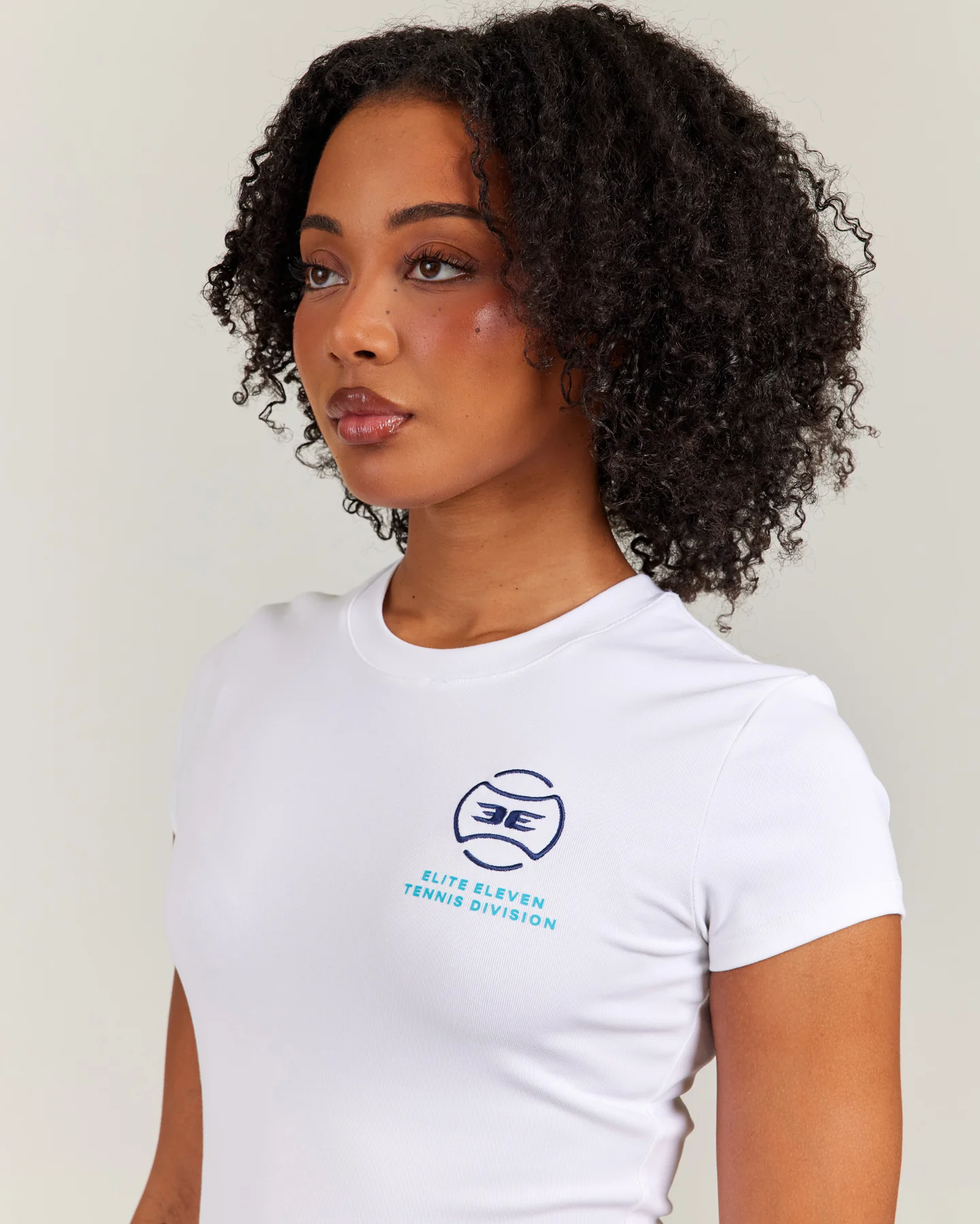 Women's Clubhouse Baby Tee - White - Image 4
